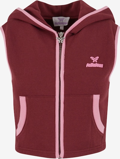 Felicious Weste in rosa / rot, Produktansicht