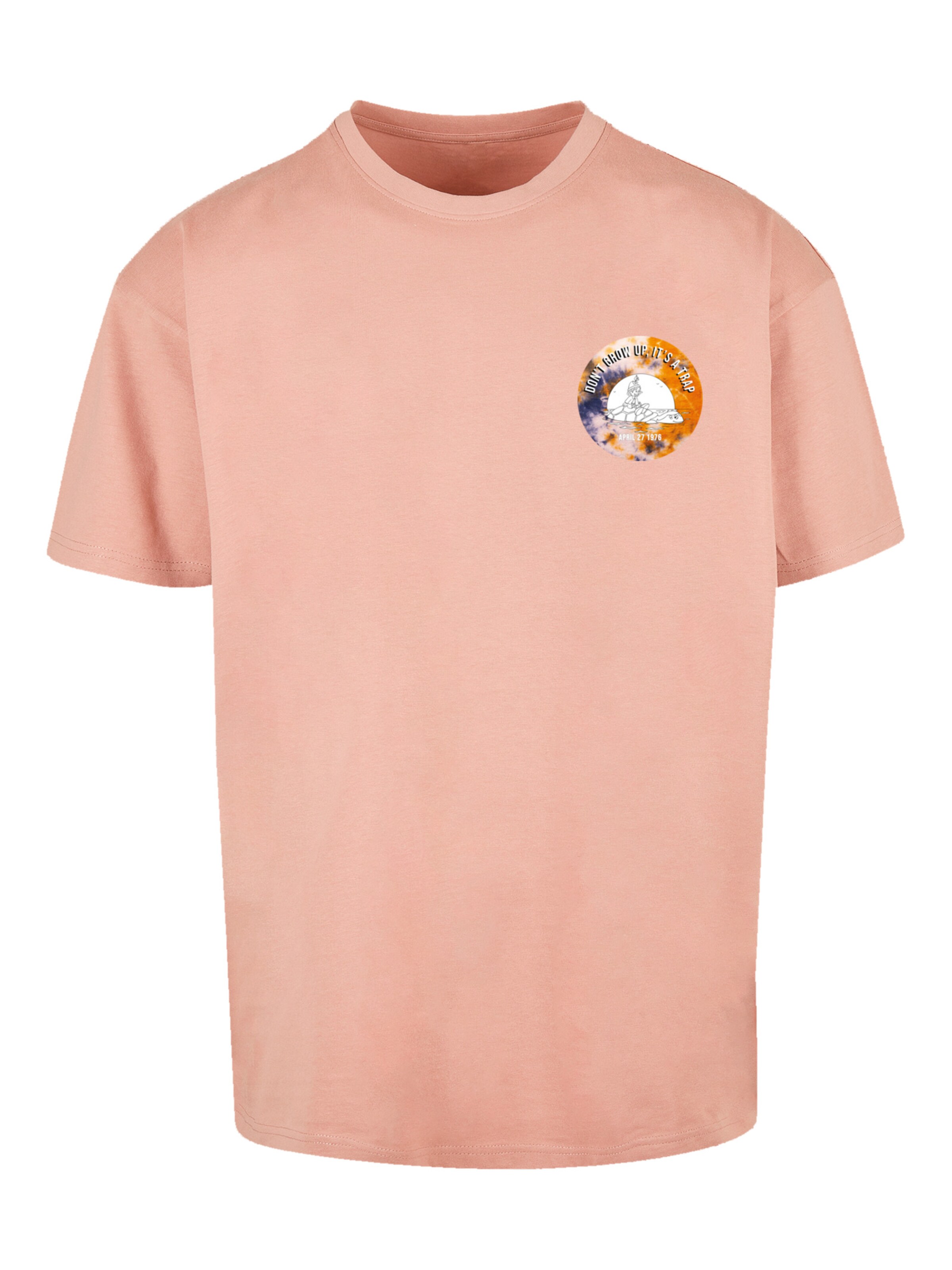F4NT4STIC Shirt 'Heroes of Childhood Pinocchio Sundowner' in Oranje: voorkant