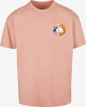 F4NT4STIC Shirt 'Heroes of Childhood Pinocchio Sundowner' in Orange: Vorderseite