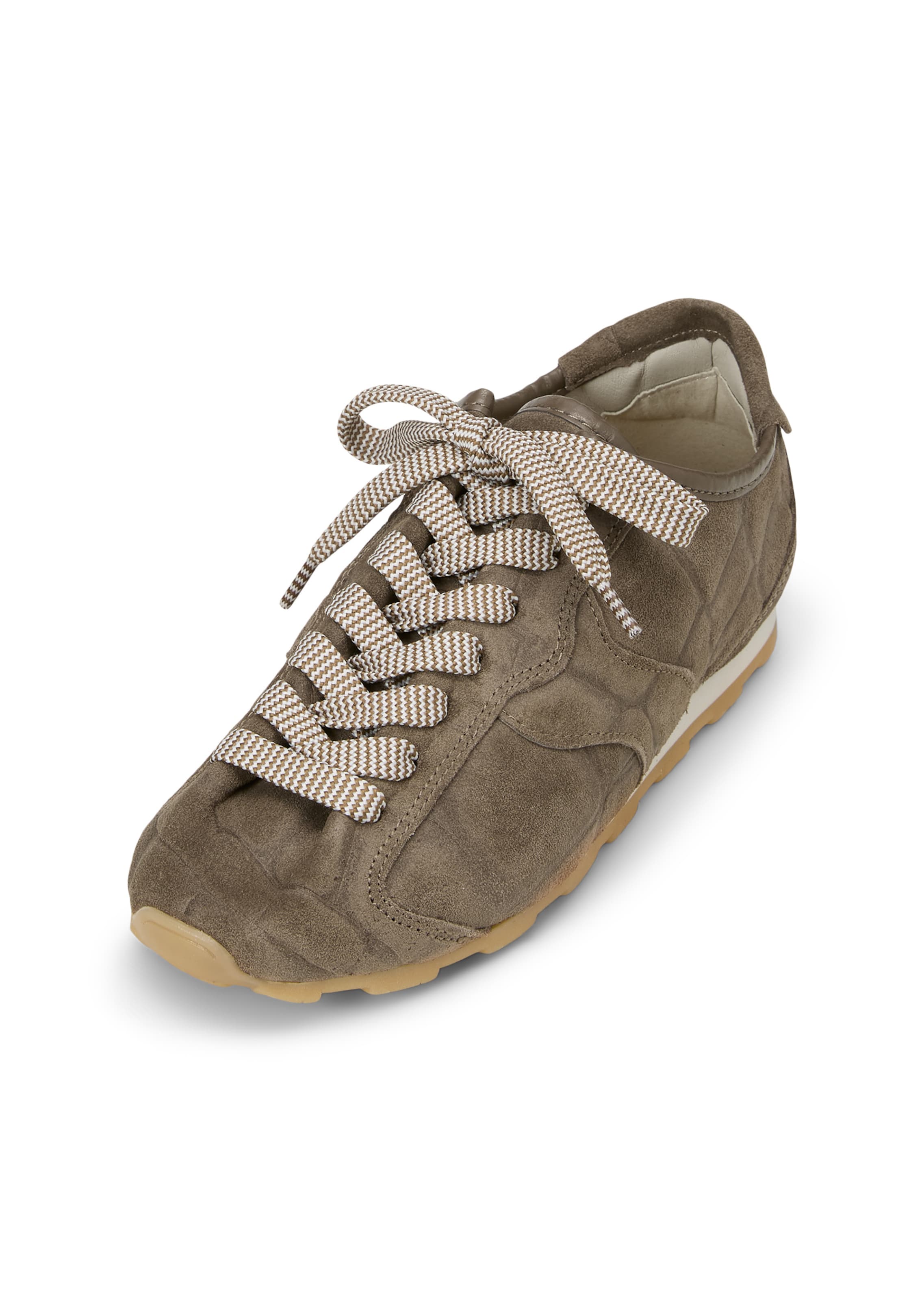 Marc O'Polo Sneakers laag in Bruin: voorkant