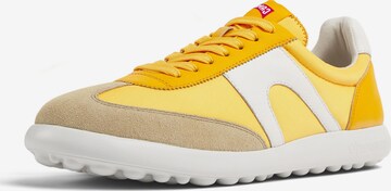 Sneaker bassa ' Pelotas XLF ' di CAMPER in giallo: frontale