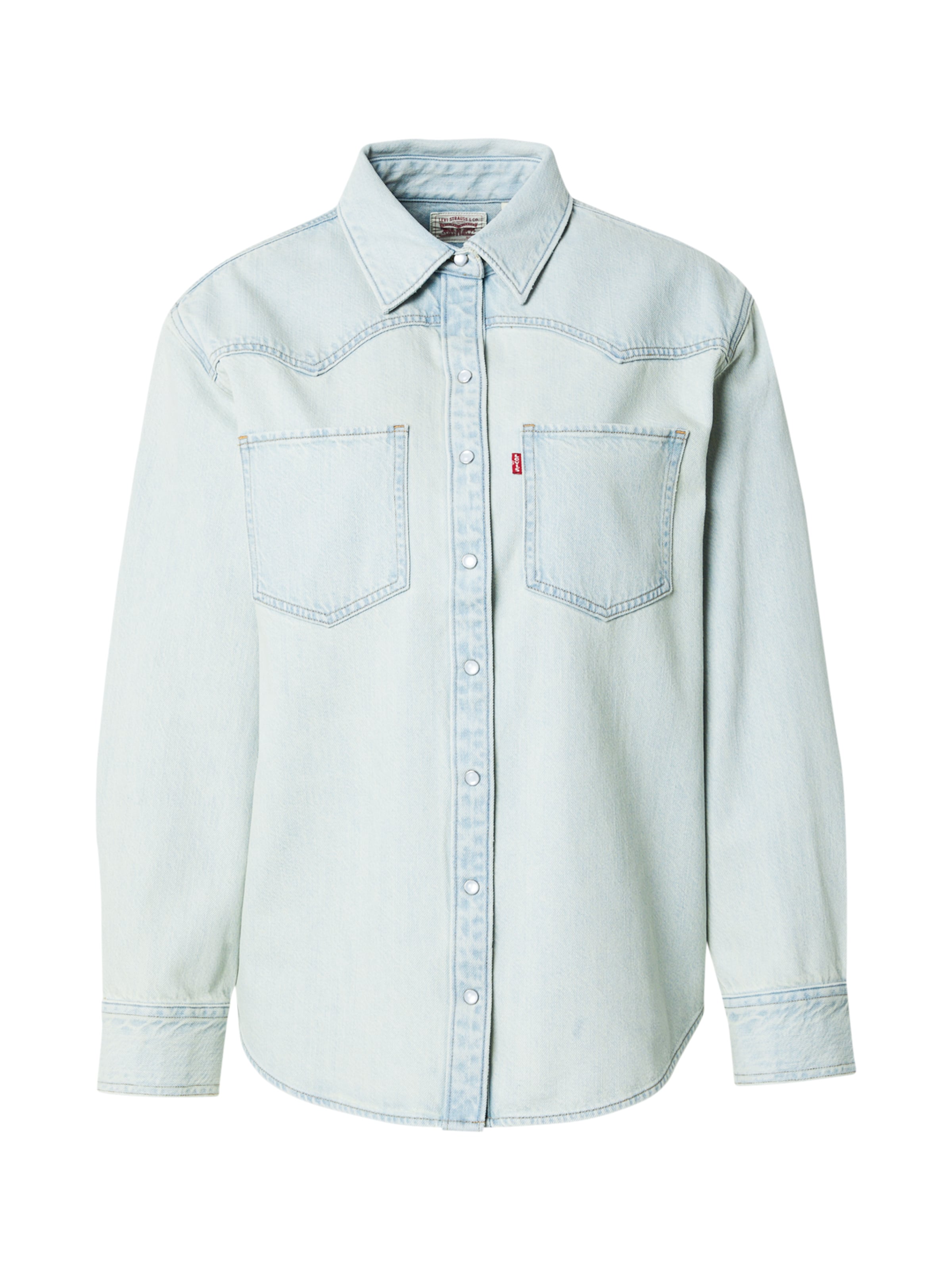 LEVI'S ® Blúz 'Teodora Western Shirt' - kék: elől