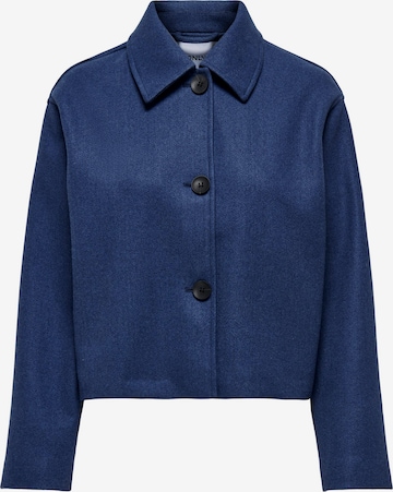 Veste mi-saison 'NANCY' ONLY en bleu : devant