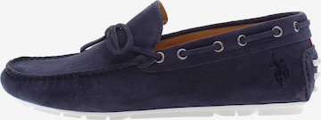 U.S. POLO ASSN. Moccasin 'Pablo001' in Blue: front