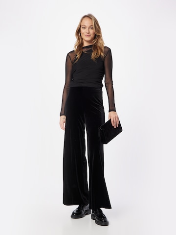 UNITED COLORS OF BENETTON Wide leg Pants in Black