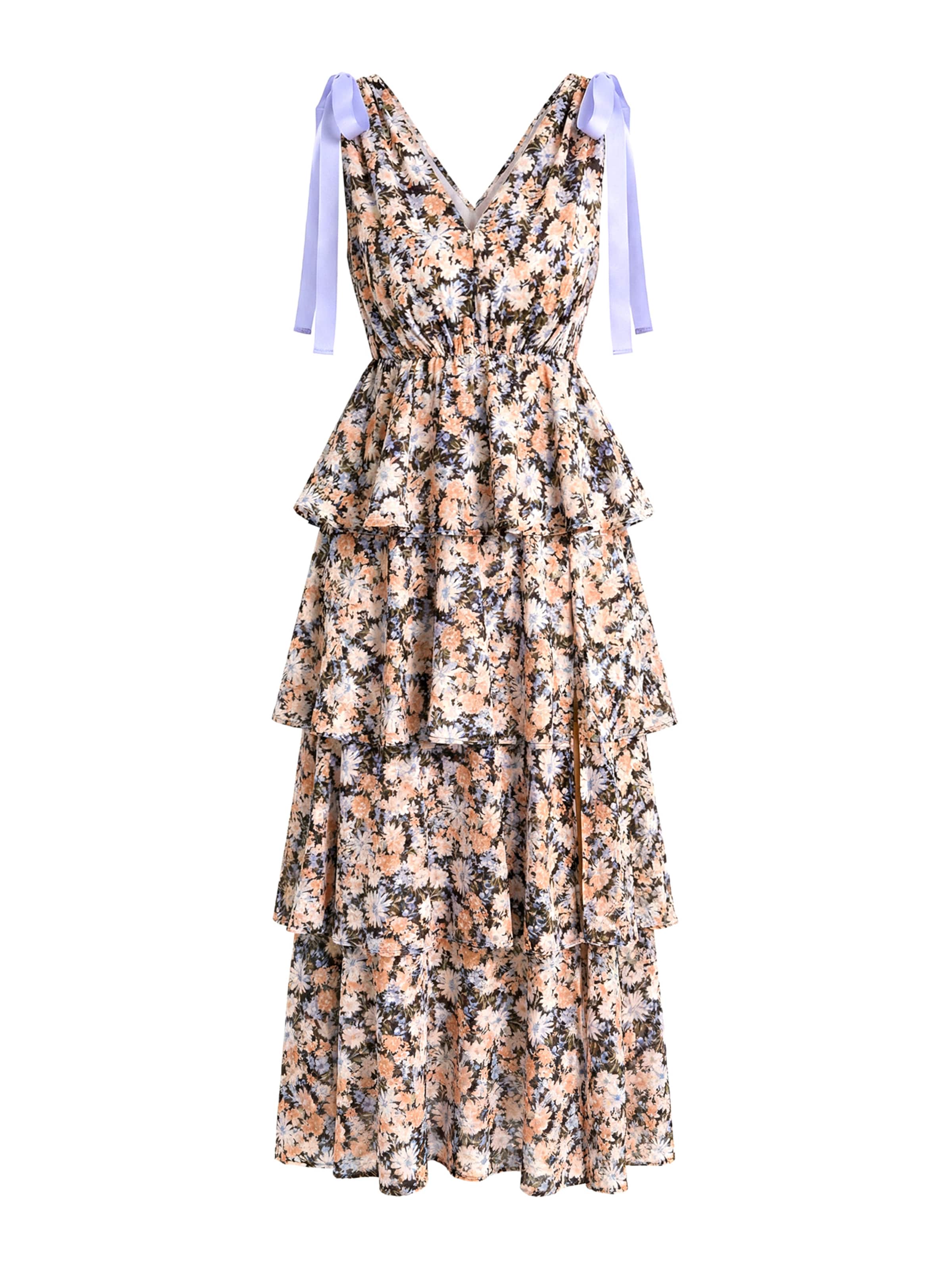 melns Imily Bela Kleita: no priekšpuses