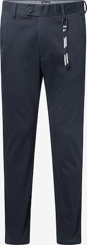 Coupe slim Pantalon 'Code' STRELLSON en bleu : devant