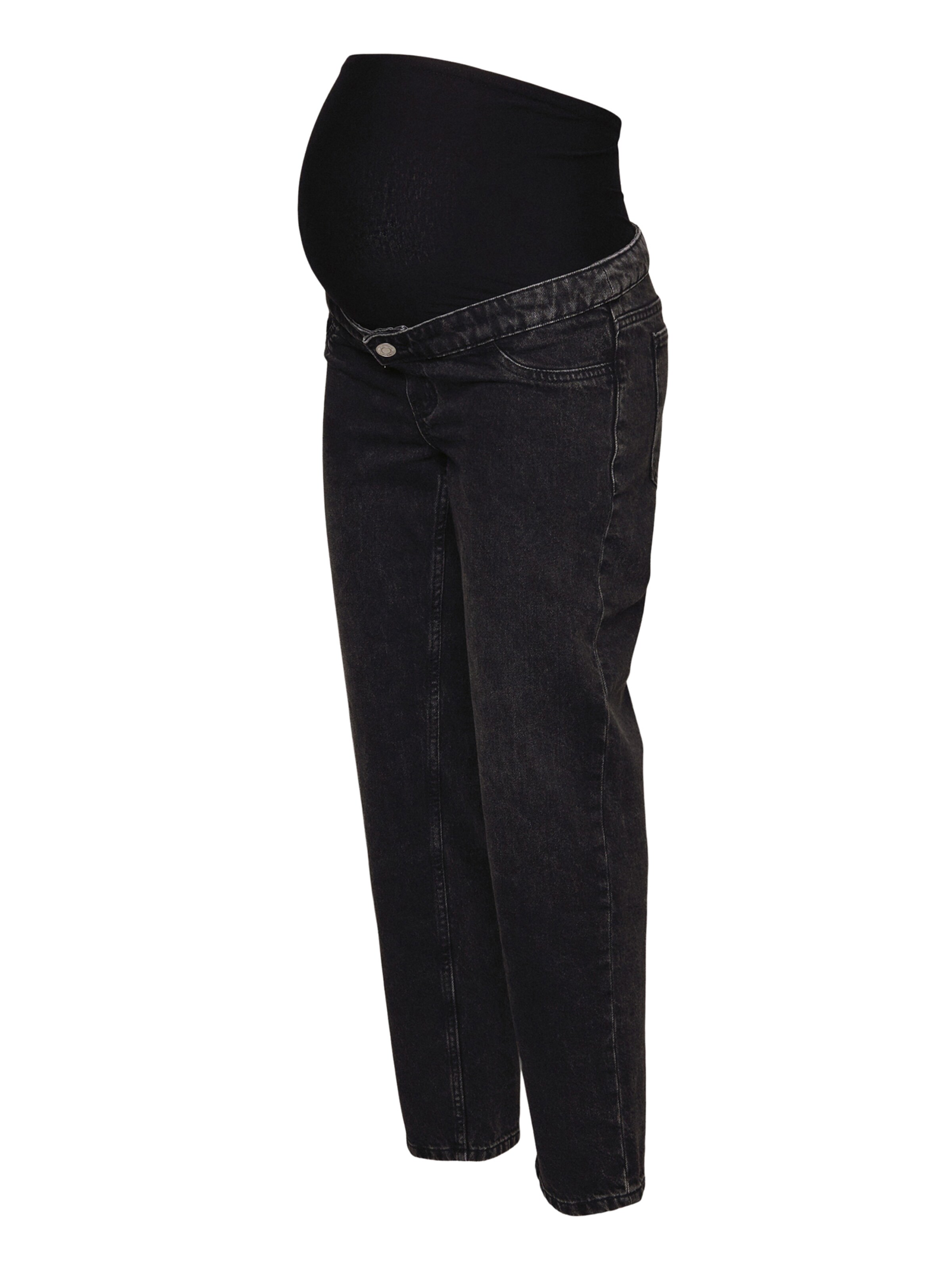 Lindex Maternity Bootcut Jeans 'Nea' i svart: framsida