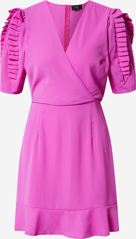 Robe AX Paris en rose : devant