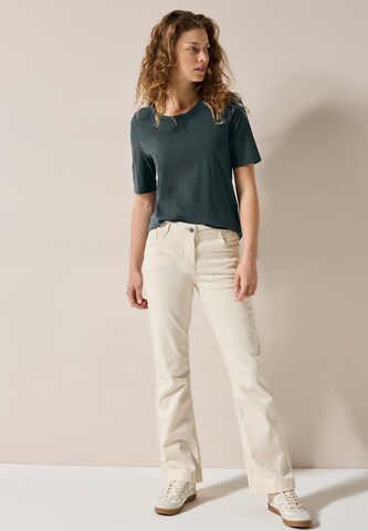 CECIL Basic T-Shirt in Grün