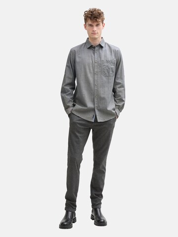 TOM TAILOR Regular fit Button Up Shirt in Blue