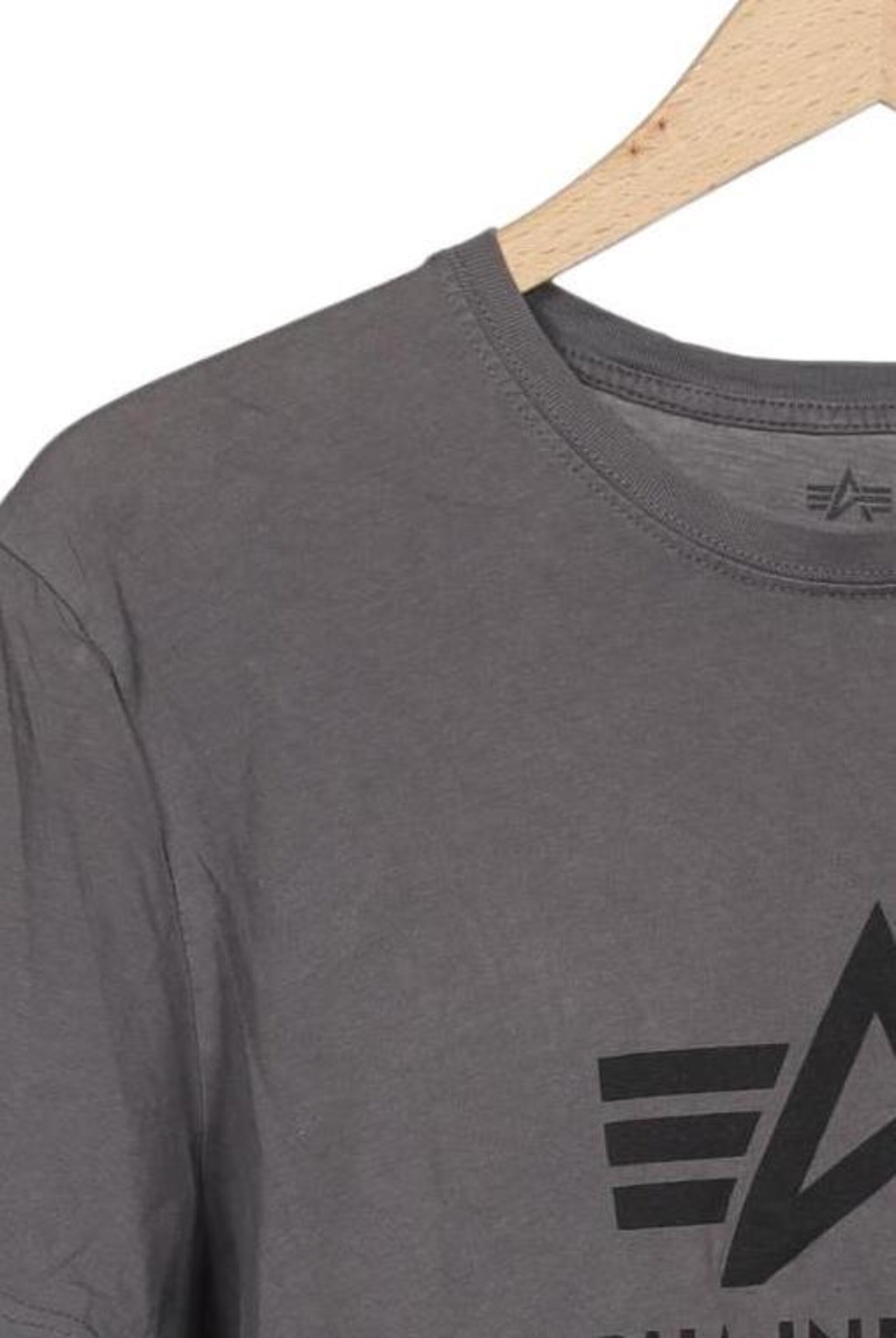 ALPHA INDUSTRIES Shirt in M in Grey