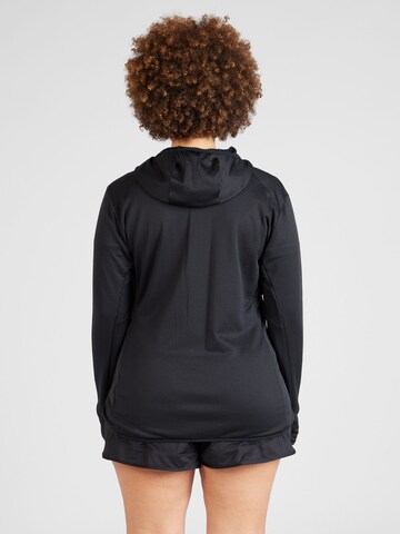 ADIDAS TERREX - Sudadera con cremallera deportiva en negro