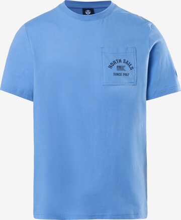 T-Shirt North Sails en bleu : devant