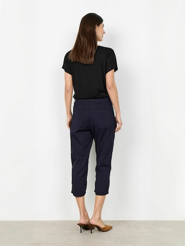 Coupe slim Pantalon 'Rovena' Soyaconcept en bleu