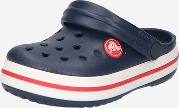 Calzatura aperta di Crocs in blu: frontale