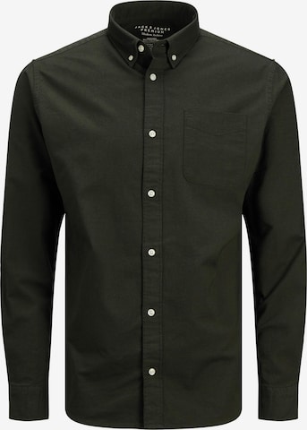 JACK & JONES Overhemd 'Brook' in Groen: voorkant