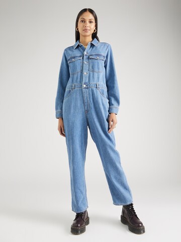 Monki Jumpsuit in Blauw: voorkant