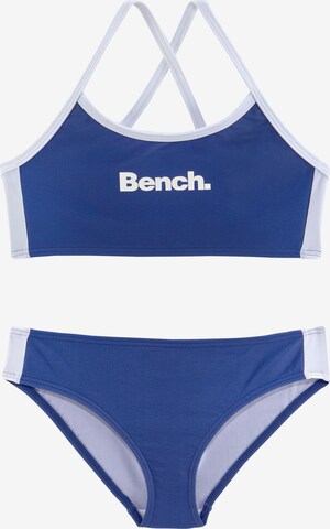 BENCH Bralette Bikini in Blue: front