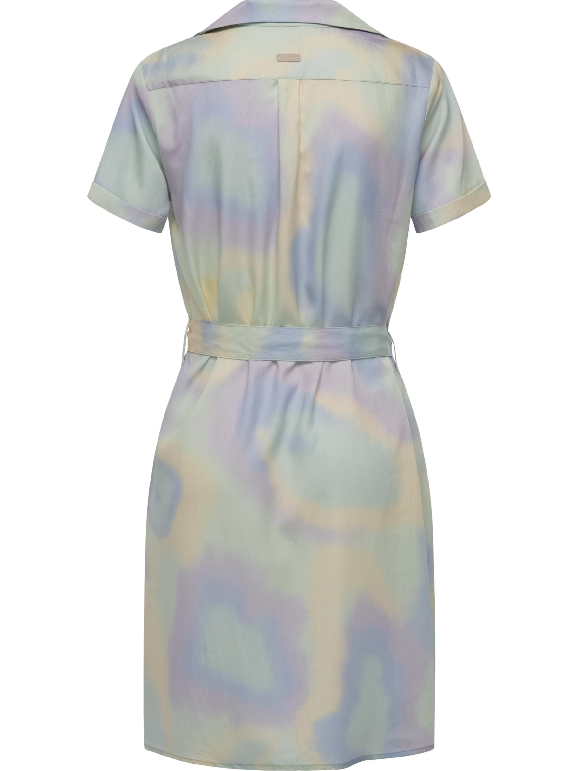 Ragwear Платье-рубашка в Зеленый