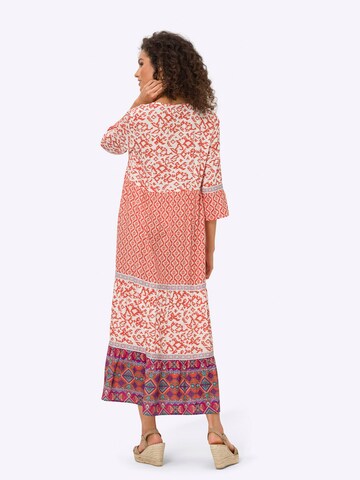 heine Kleid in Orange