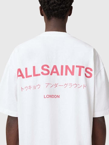 Maglietta 'Underground' di AllSaints in bianco