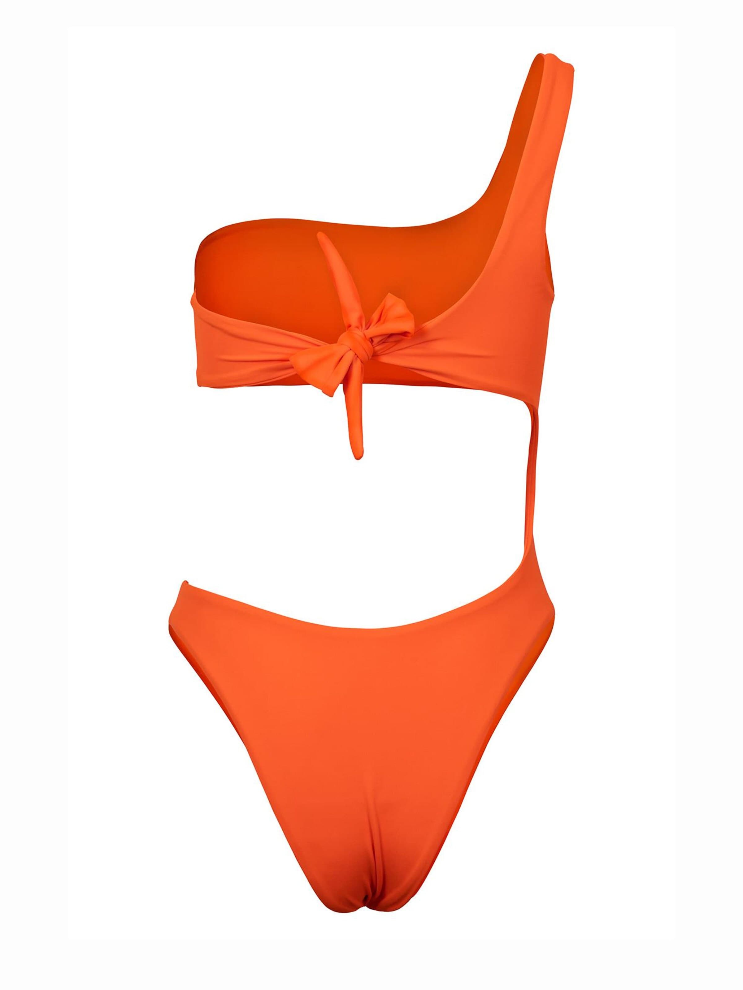 Kalaia Bandeau Bikini 'Trikini' in Orange