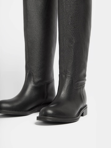 L37 HANDMADE SHOES Boots 'MR JONES MAXI' in Schwarz