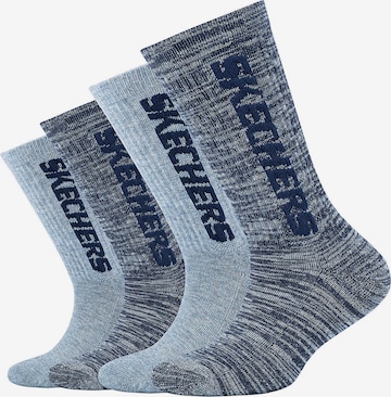 SKECHERS Socks 'Cushioned' in Blue: front