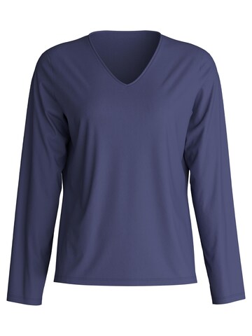 CALIDA Schlafshirt 'Favourites'‌‌‌‌ in Blau: Vorderseite
