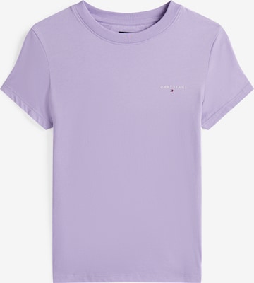 Tommy Jeans T-Shirt in Lila: Vorderseite