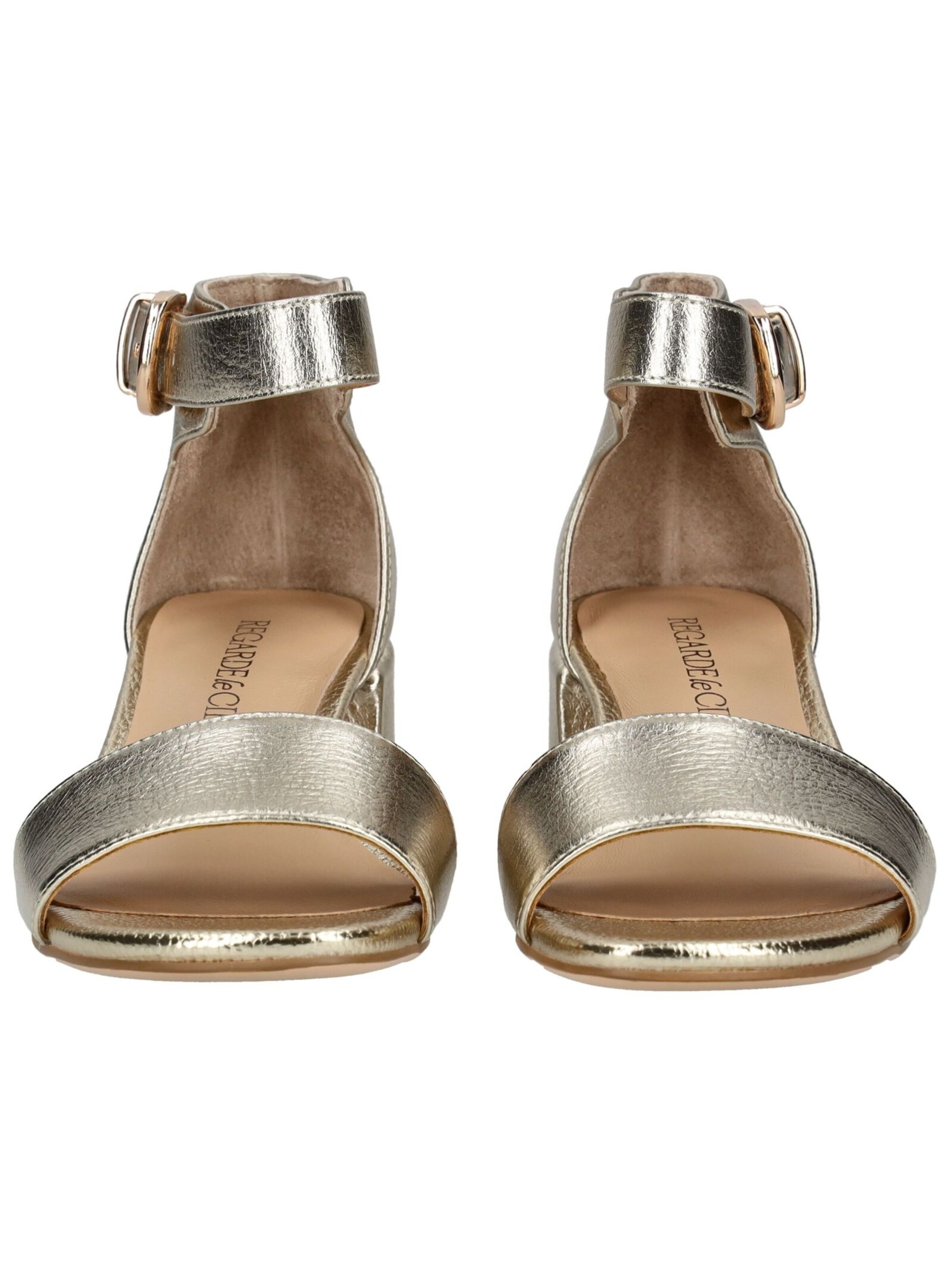 Regarde le Ciel Strap sandal in Gold