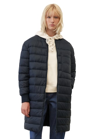 Marc O'Polo Between-Seasons Coat in Blue: front