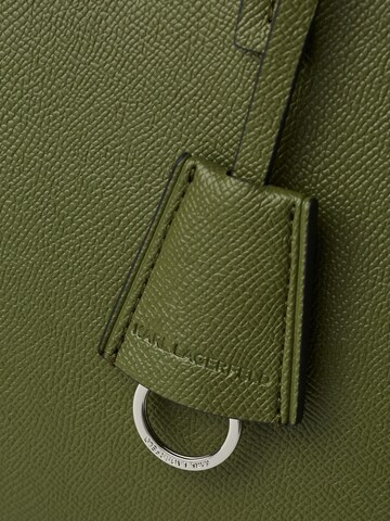 Karl Lagerfeld Дамска чанта 'Rue St-Guillaume' в зелено