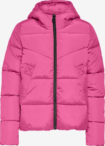 ONLY Winter jacket 'Amanda' in Pink: front