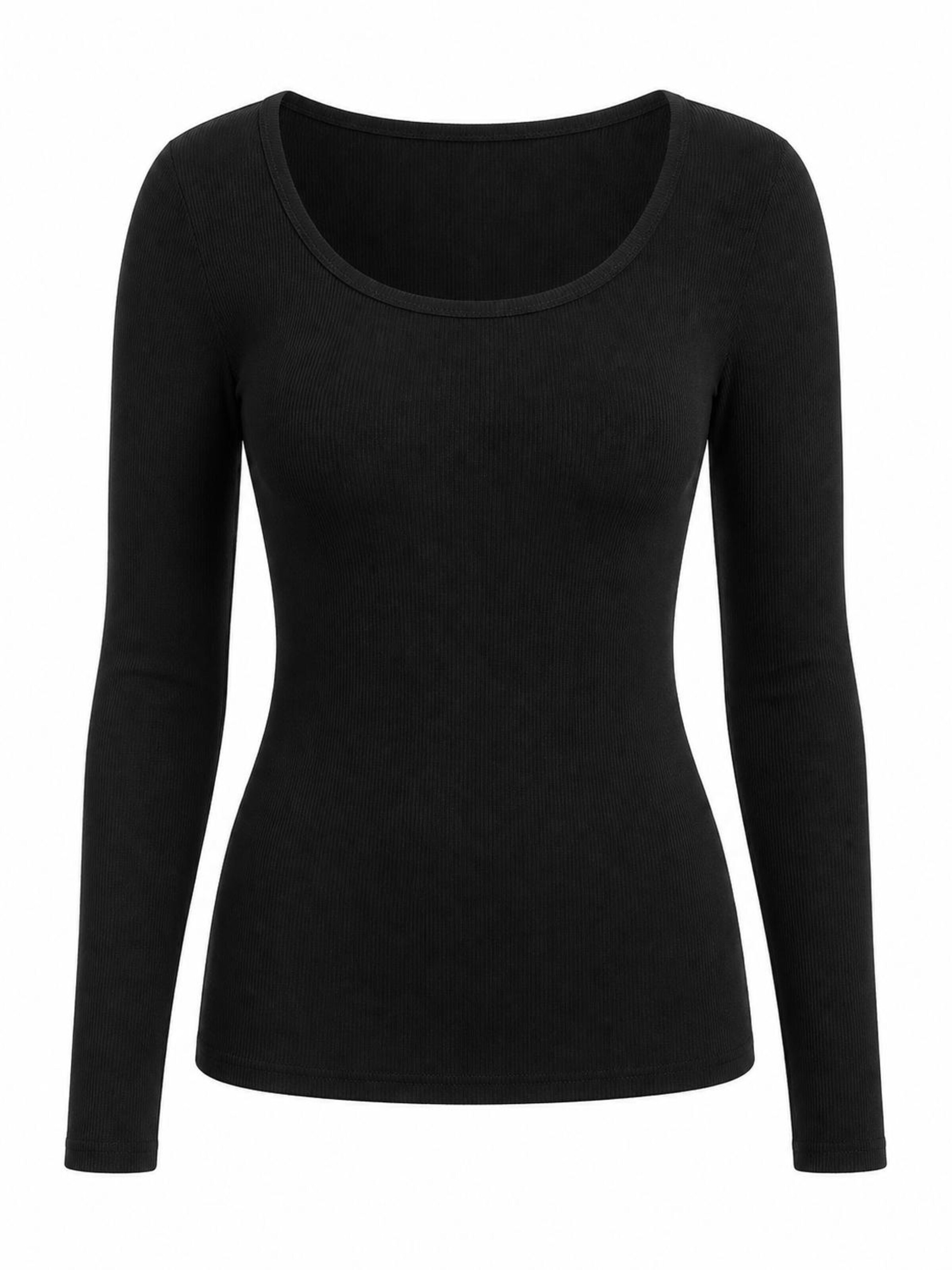AOTTORI Shirt‌‌‌ in Schwarz: Vorderseite