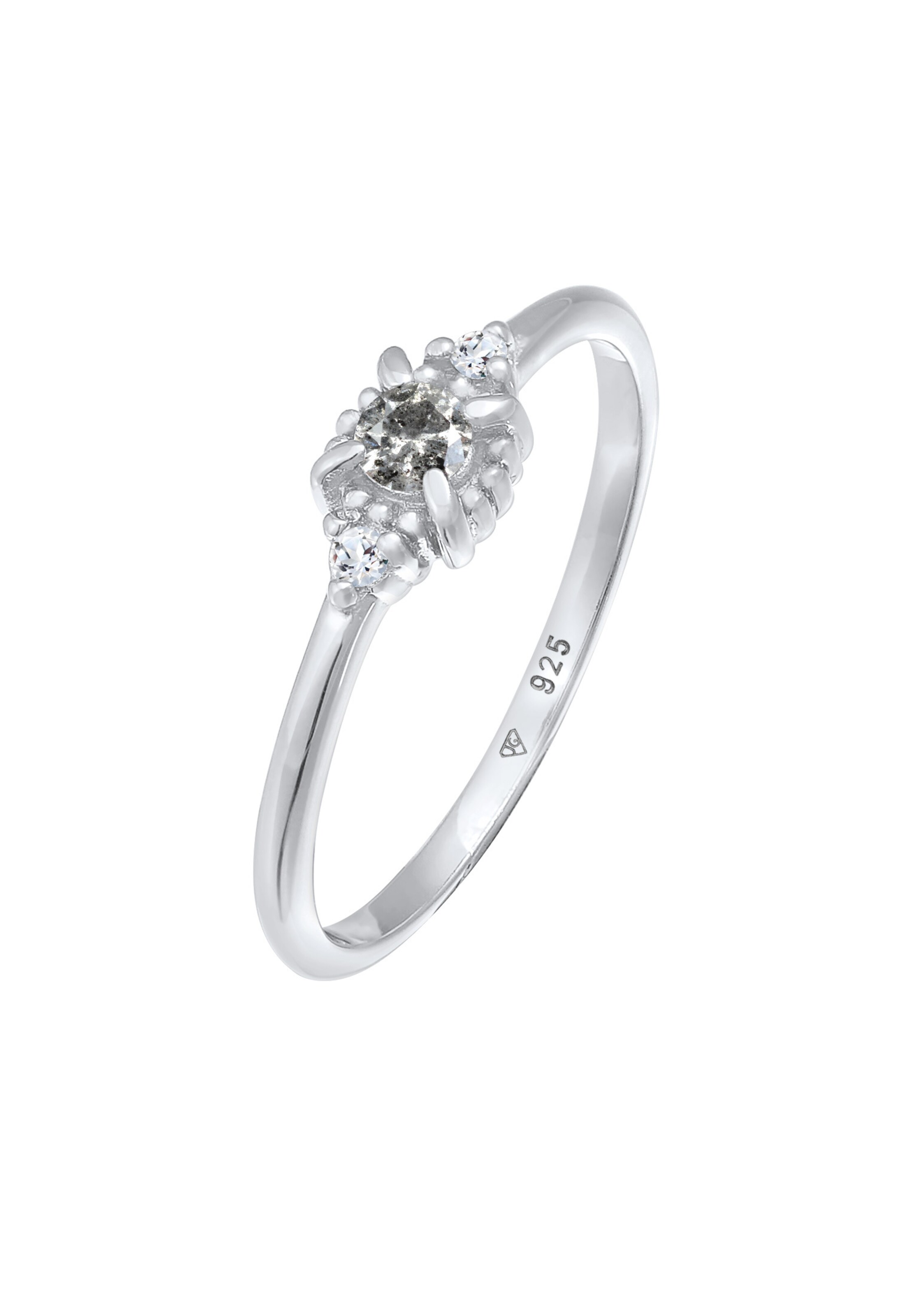 Elli DIAMONDS Ring in Silver: front