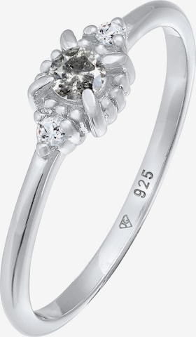 Elli DIAMONDS Ring Diamant, Edelstein Ring in Silber: predná strana
