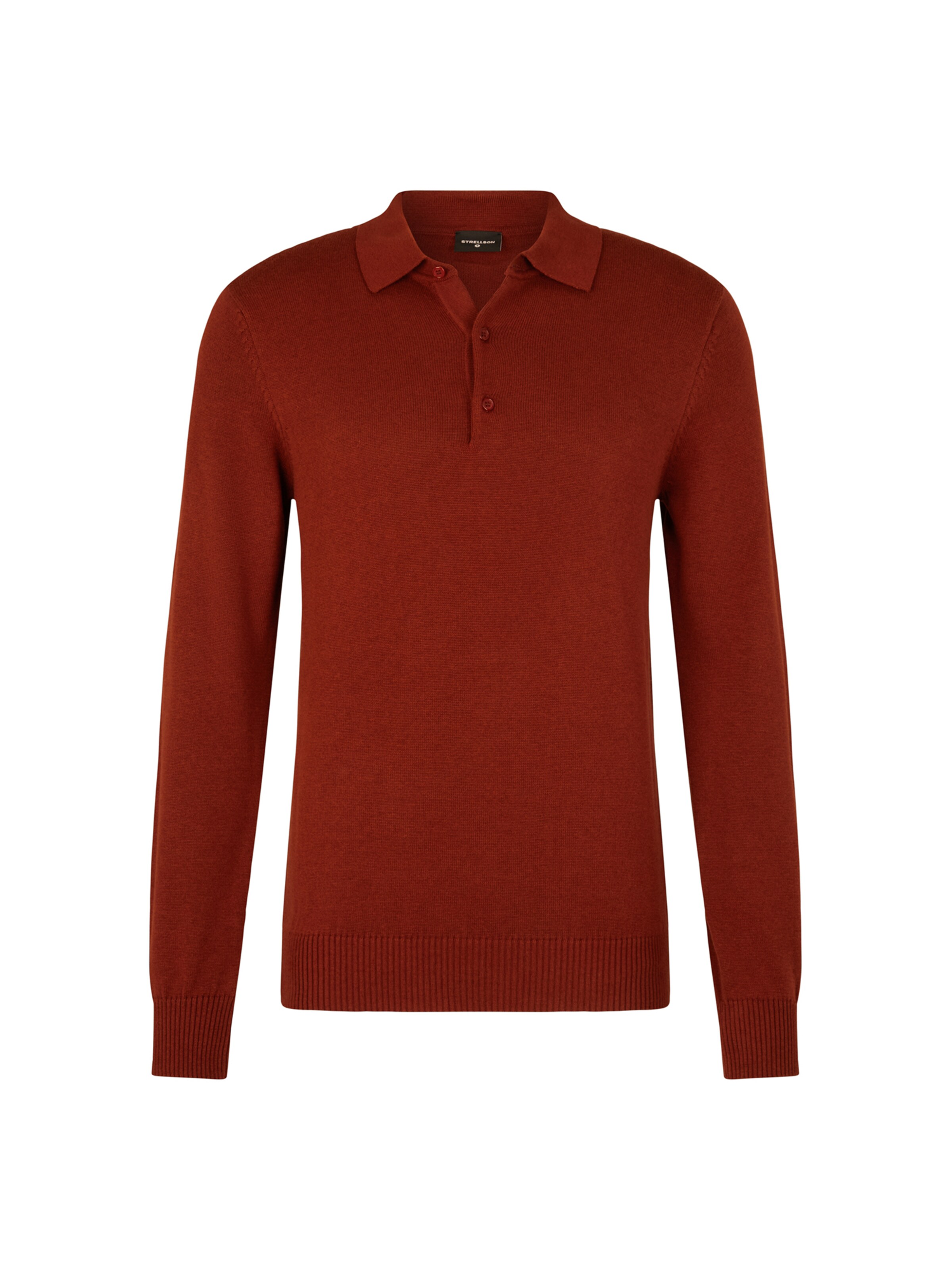 STRELLSON Sweater 'Aiden' in Red: front