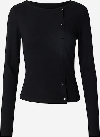 EDITED Majica 'Avena' | črna barva: sprednja stran