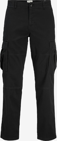 Pantalon cargo 'JPSTKane Jonnie' JACK & JONES en noir : devant