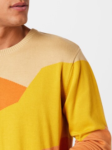 DEDICATED. Sweater 'Mora Cut Mountain' in Mixed colors