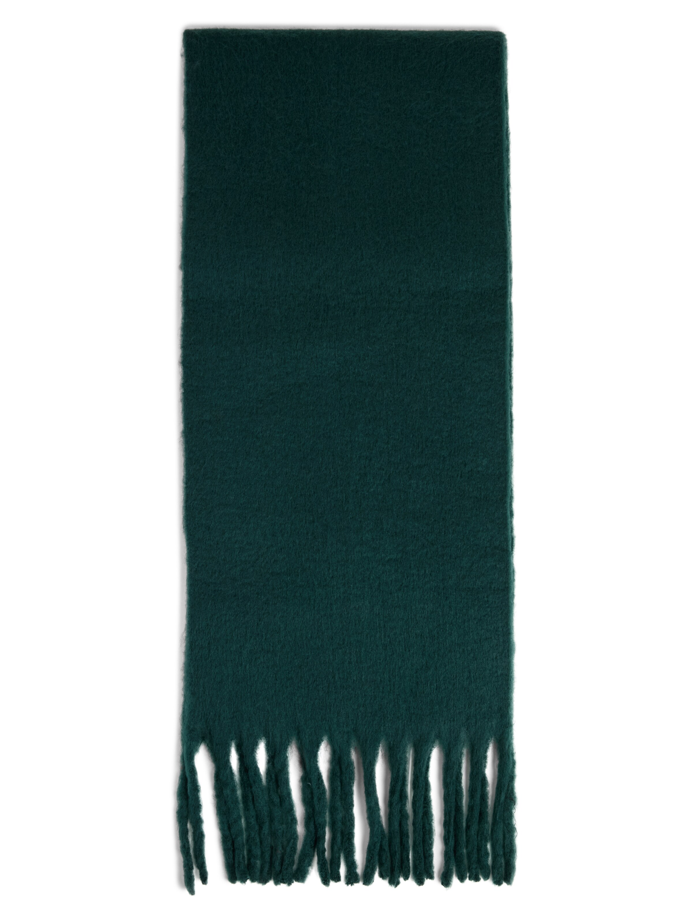 Marie Lund Schal in Grün: Vorderseite