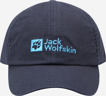 JACK WOLFSKIN Sportovní čepice – modrá: přední strana