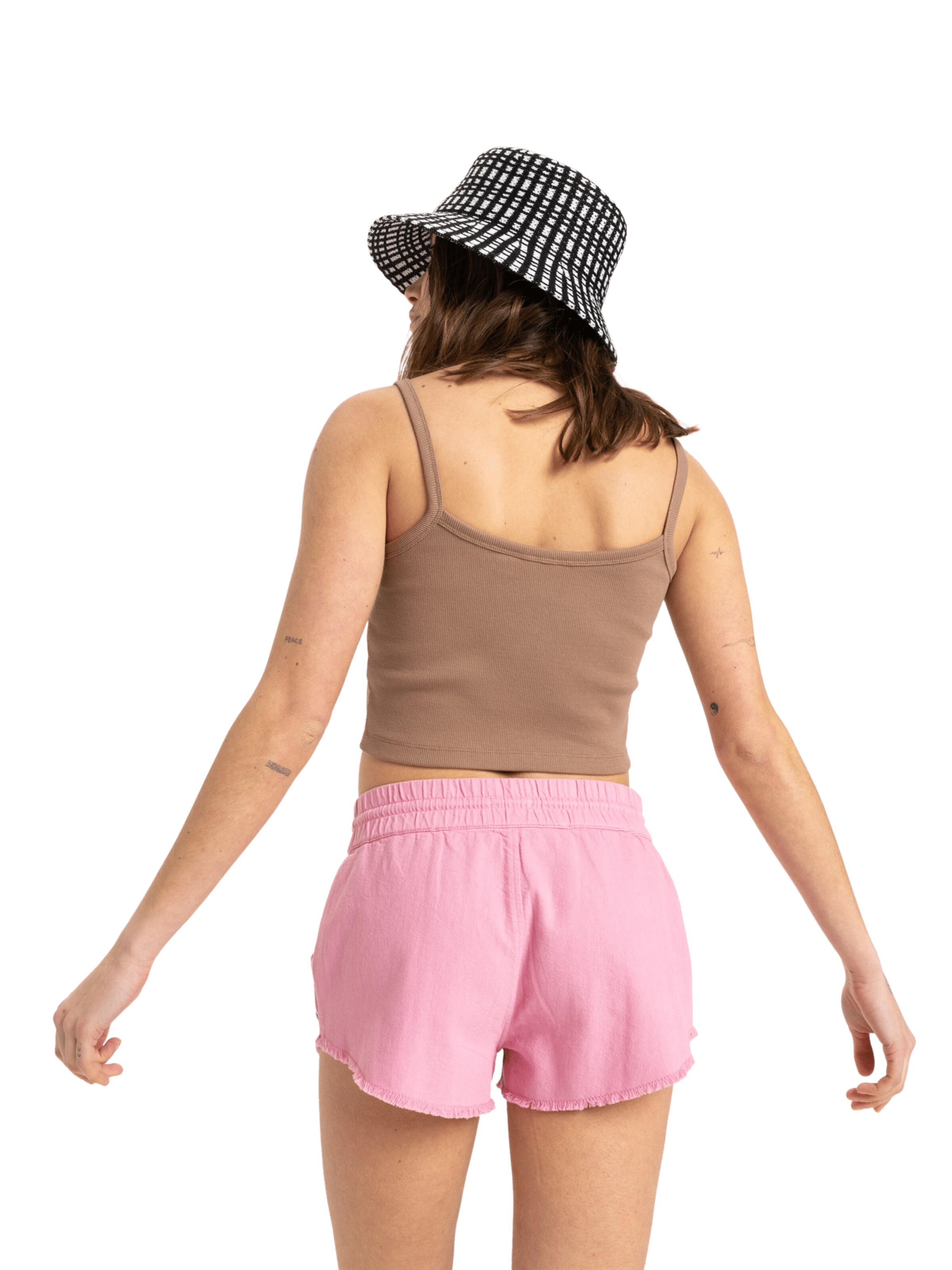 ROXY Loose fit Pants 'Scenic Route' in Pink