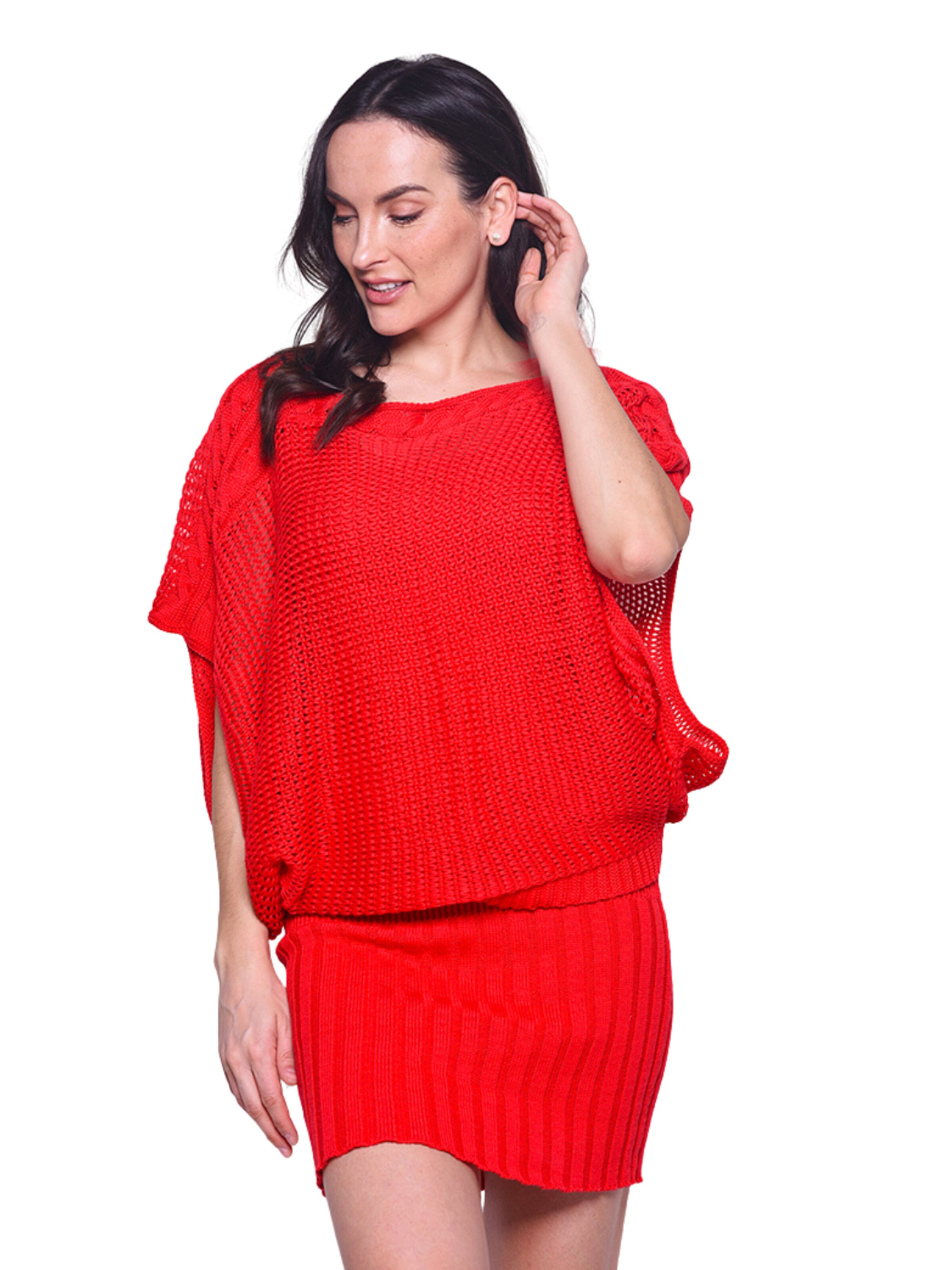 Süel knitwear - Jersey 'Birthday' en rojo
