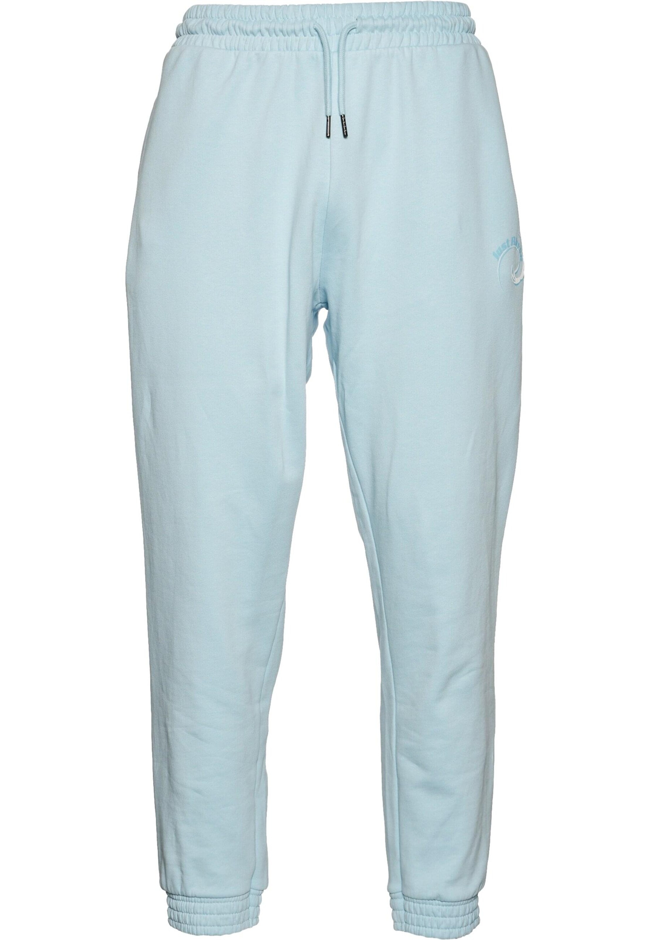 Just Rhyse Regular Broek in Blauw: voorkant