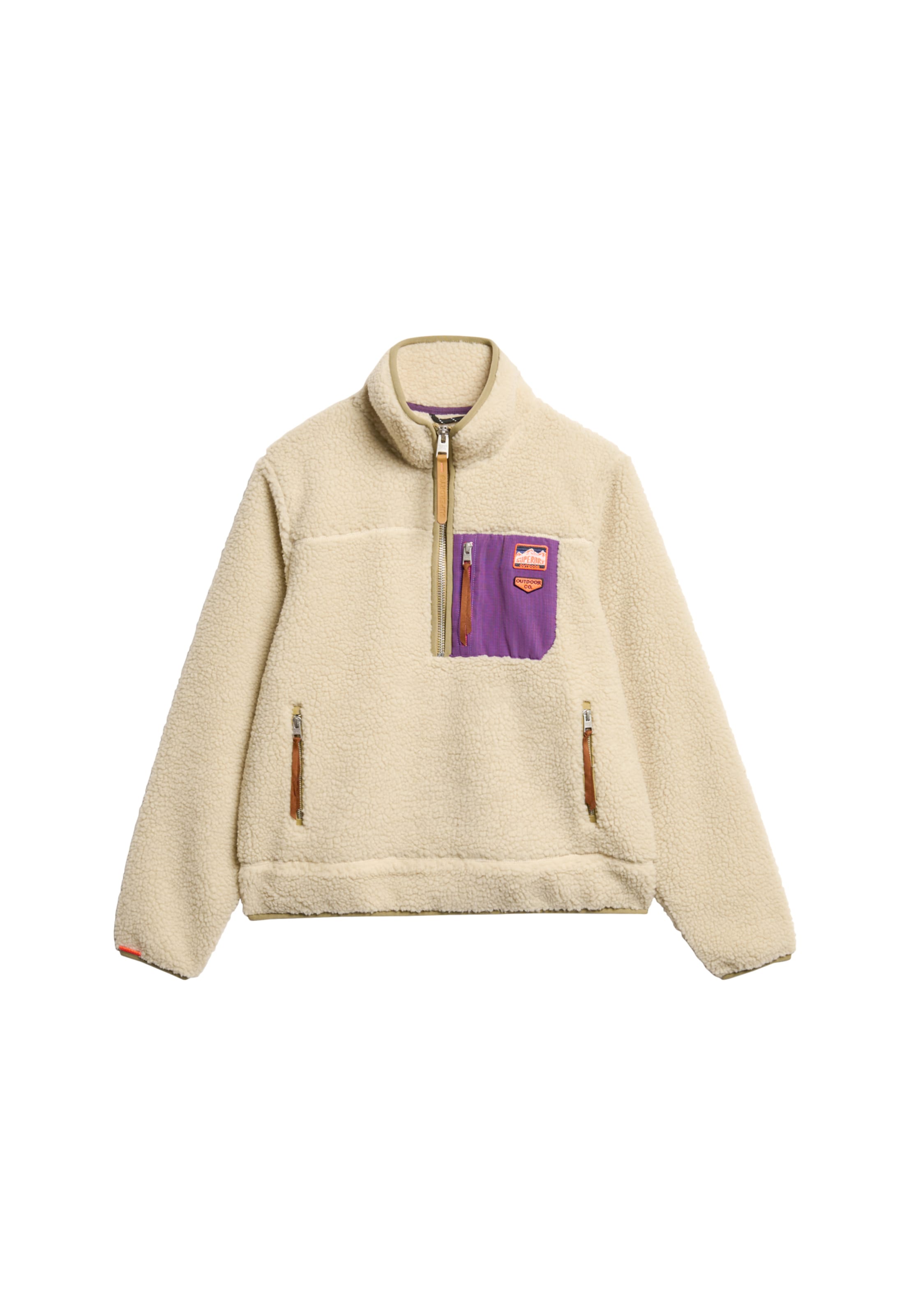 Superdry Pullover in Beige: Vorderseite