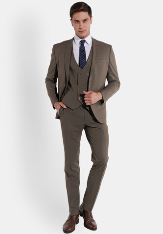 Steffen Klein Regular Suit in Grey: front