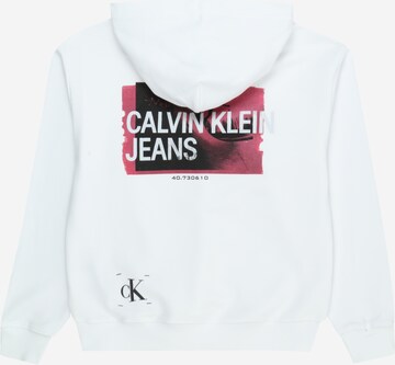 Calvin Klein Jeans Μπλούζα φούτερ σε λευκό